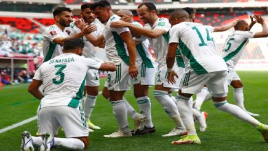 صورة الجزائر تتفوق على السودان برباعية في كأس العرب -فيديو