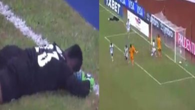 صورة شاهد الخطأ الفادح لحارس مرمى ساحل العاج الذي أتى منه هدف تعادل سيراليون- فيديو