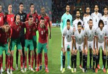 صورة مغاربة يتفاعلون مع بادرة لاعبي المنتخب المصري تجاه العناصر الوطنية- صور